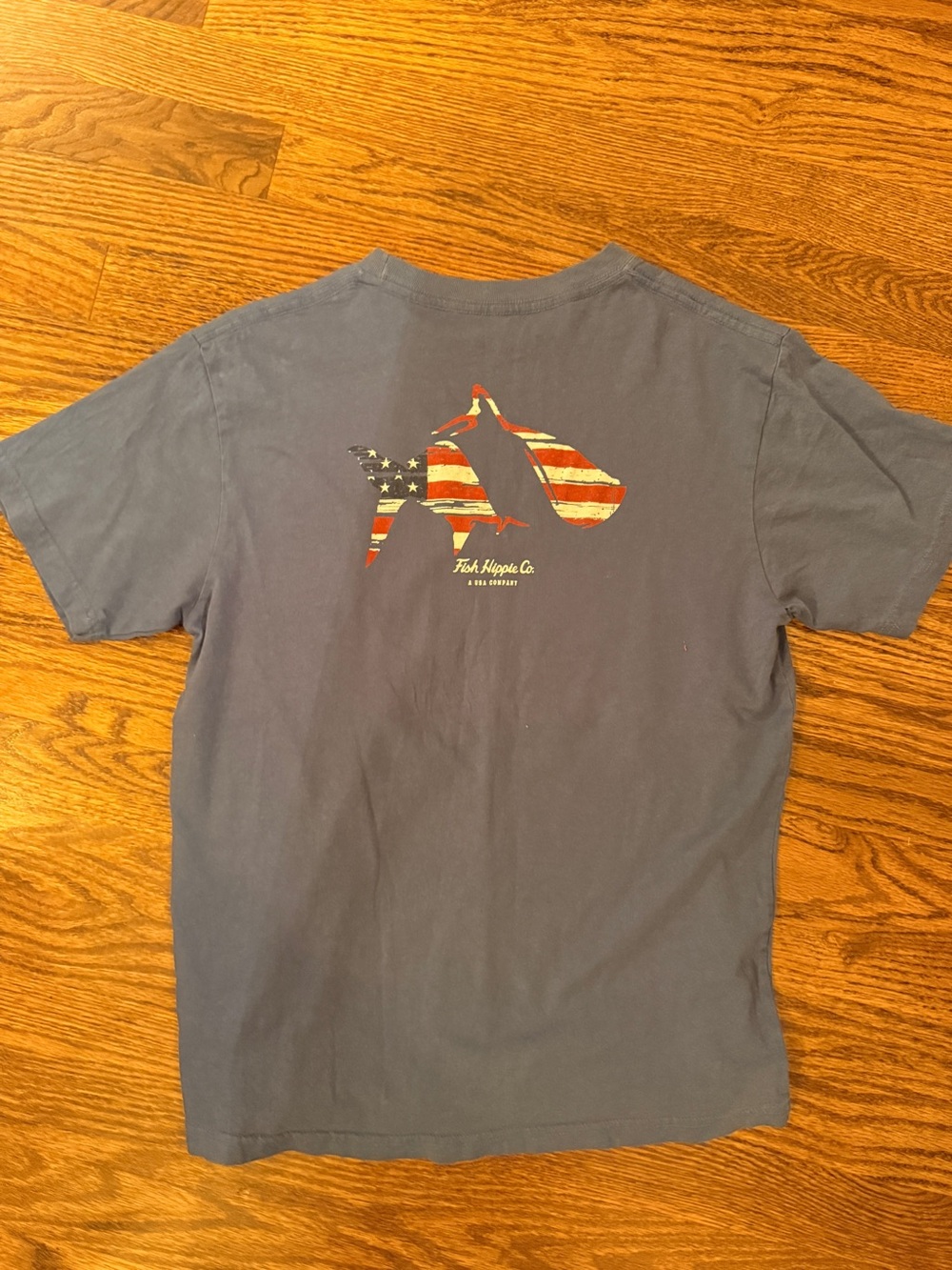 Fish Hippie Boys Navy Short-Sleeve Crew Tee